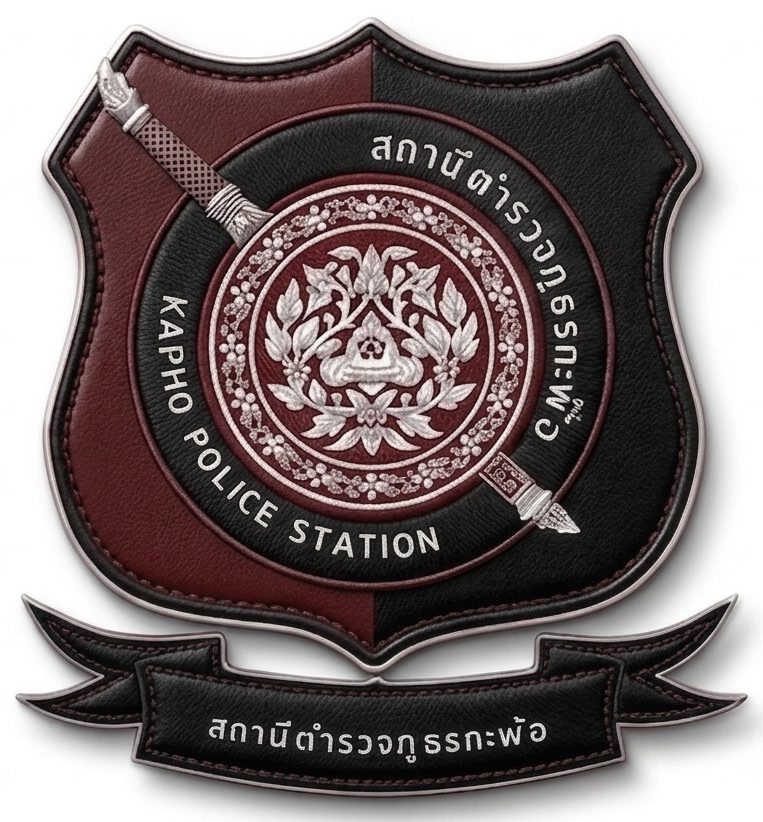 สถานีตำรวจภูธรกะพ้อ logo